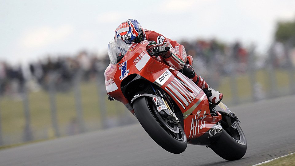 Casey Stoner dominierte das Rennen, Foto: Ducati
