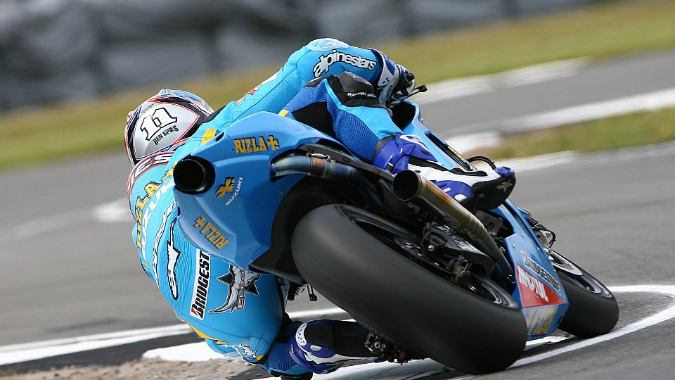 Ben Spies war zu Beginn weiter in der Lernphase, Foto: Rizla Suzuki