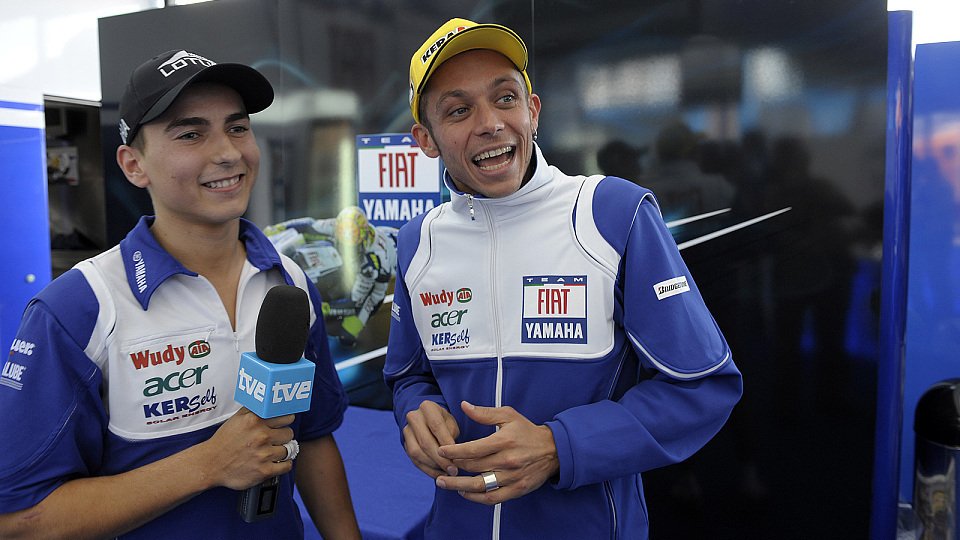 Die beiden schnellen Jungs können es kaum noch erwarten in Assen zu fahren., Foto: Fiat Yamaha