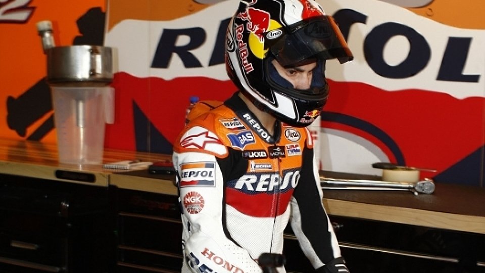 Der dritte Platz in Donington hat Pedrosa nicht befriedigt. In Assen soll mehr gehen..., Foto: Honda