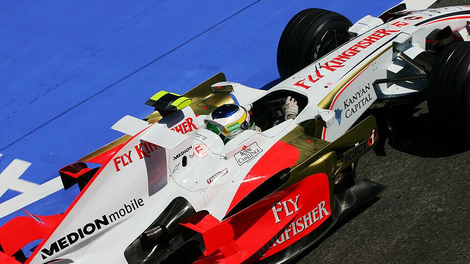 Giancarlo Fisichella klagte vor allem über Untersteuern, Foto: Sutton