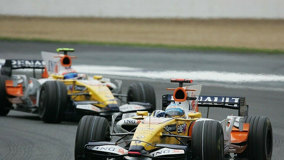 Fernando Alonso erwartet sich vom Renault in Silverstone nicht allzu viel, Foto: Sutton