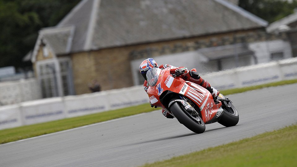 Casey Stoner begann souverän, Foto: Ducati