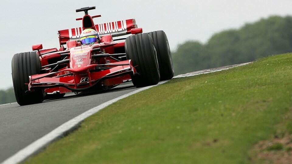 Felipe Massas Ferrari im fahrtüchtigen Zustand., Foto: Bumstead/Sutton