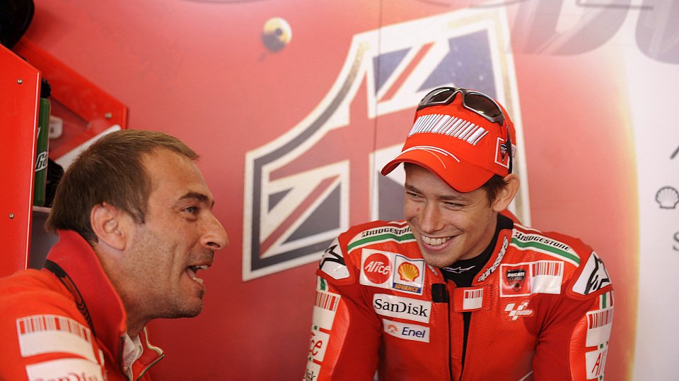 Livio Suppo hatte viel Freude mit Casey Stoner, Foto: Ducati