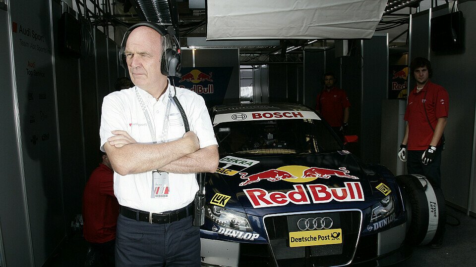 Bei Dr. Wolfgang Ullrich hielt sich die Freude in Grenzen., Foto: Audi