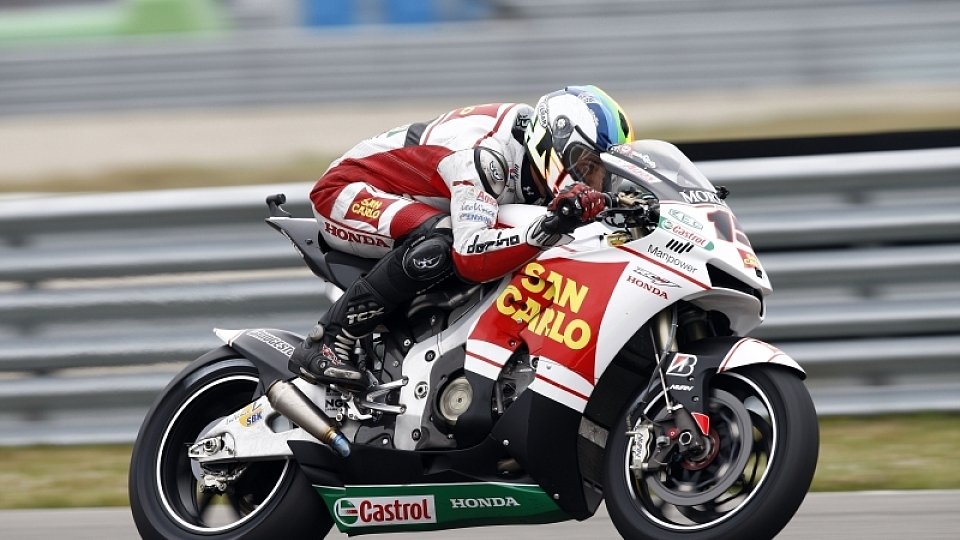 Fausto Gresini wäre es recht, wenn Alex de Angelis sitzen bliebe, Foto: Honda