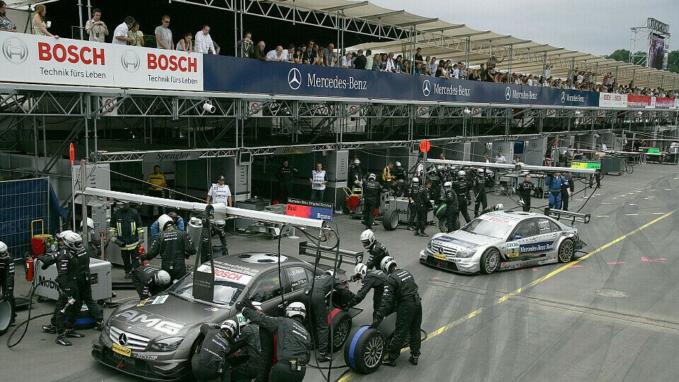 Der Zeitpunkt der Boxenstopps soll entzerrt werden., Foto: DTM
