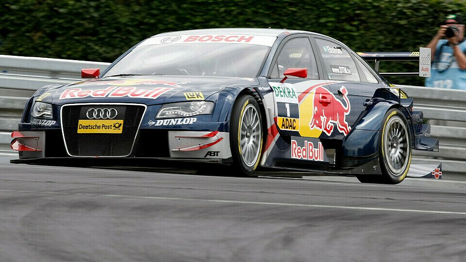 Mattias Ekström überschätzte die Bremswirkung., Foto: GEPA