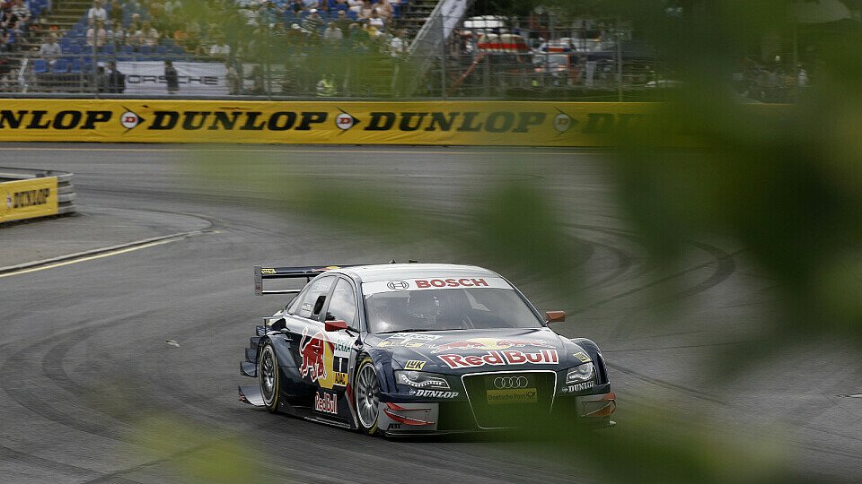Mattias Ekström darf sich weiterhin Titelchancen ausrechnen., Foto: Audi