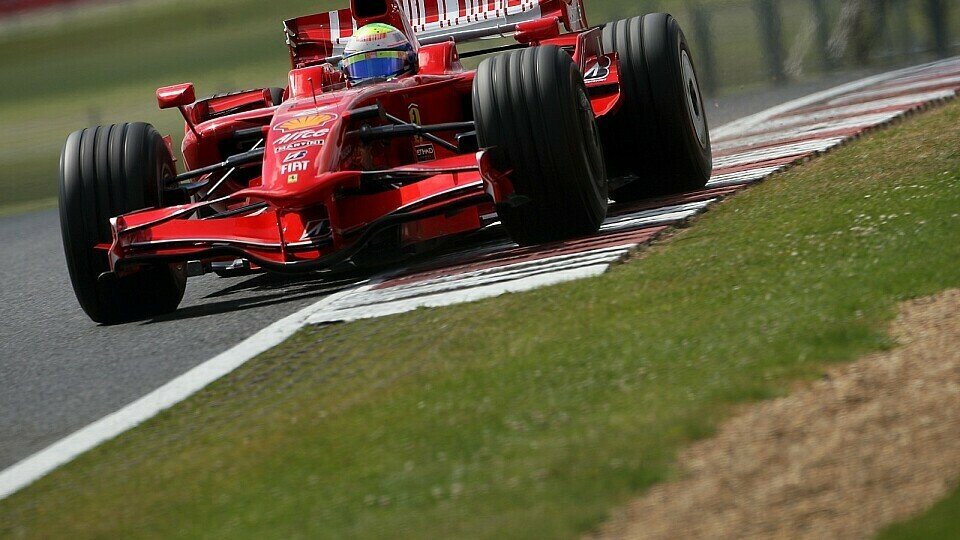 Ferrari scheint nicht so überlegen wie in Magny Cours zu sein., Foto: Sutton