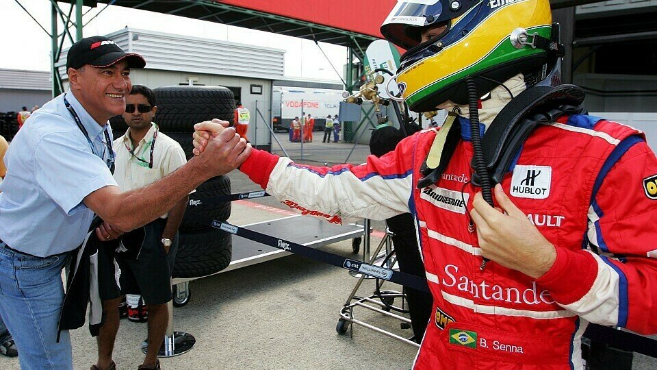 Bruno Senna konnte sich über seine zweite Pole freuen, Foto: Sutton