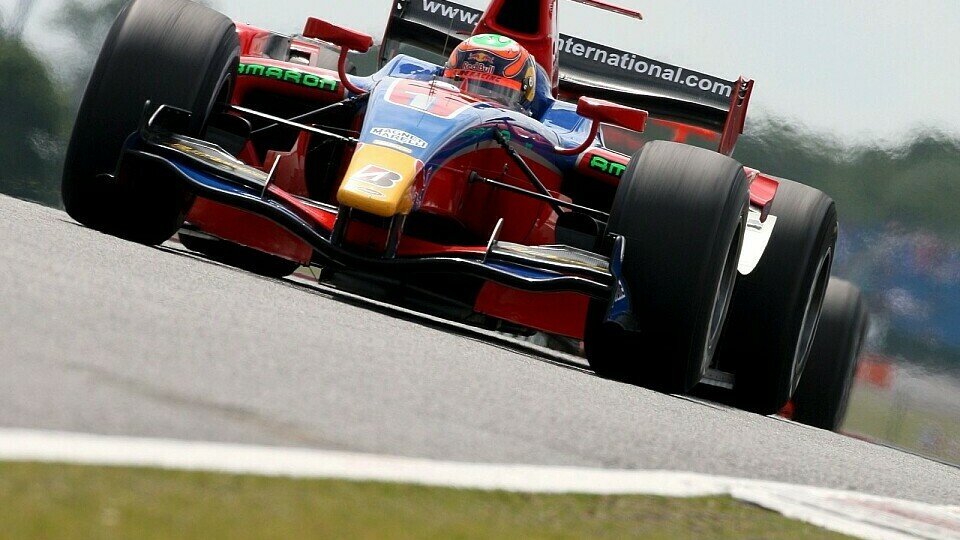 Chandhok auf dem Weg zum zweiten GP2-Sieg, Foto: Sutton Chandhok auf dem Weg zum zweiten GP2-Sieg, Foto: Sutton