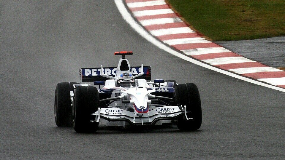 Nick Heidfeld zeigte seine Regenkünste., Foto: Sutton