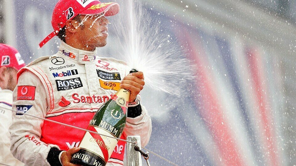 Lewis Hamilton hatte allen Grund zur Freude., Foto: Sutton