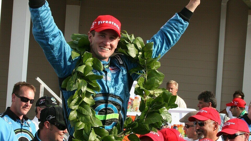 Hunter-Reay gewann 2008 in Watkins Glen, Foto: Sutton
