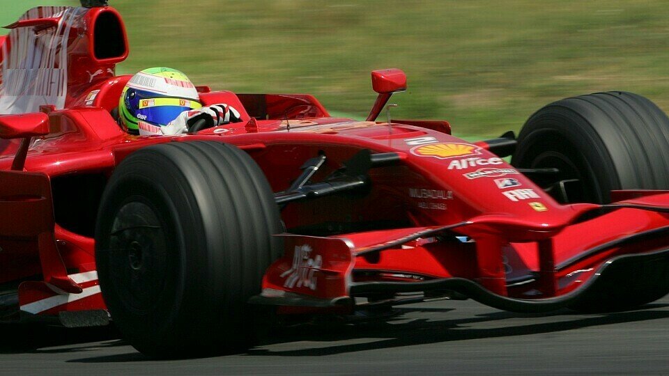 Felipe Massa führte Rot nach vorne, Foto: Patching/Sutton