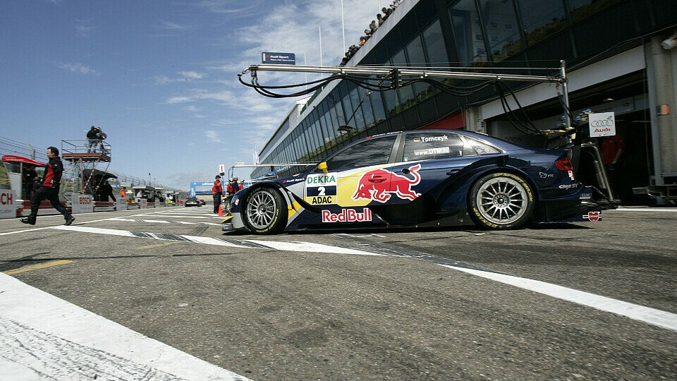 Das Boxenstoppfenster öffnet sich, Foto: DTM