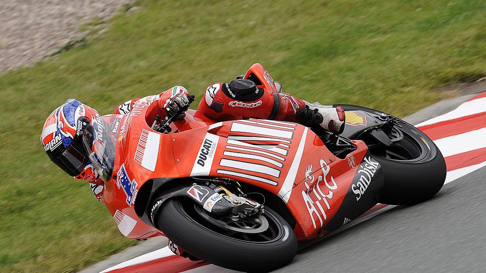 Casey Stoner hatte sein Selbstvertrauen schnell wieder, Foto: Ducati