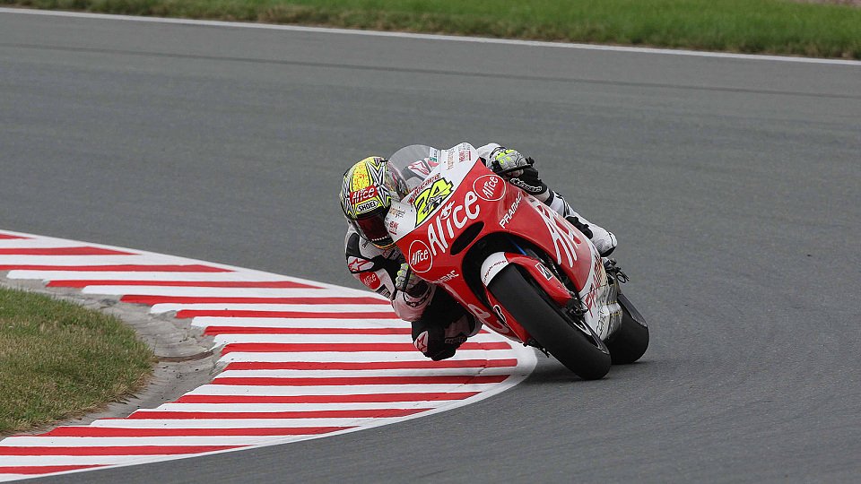 Toni Elias machte Fortschritte bei der Rennpace, Foto: Alice Team