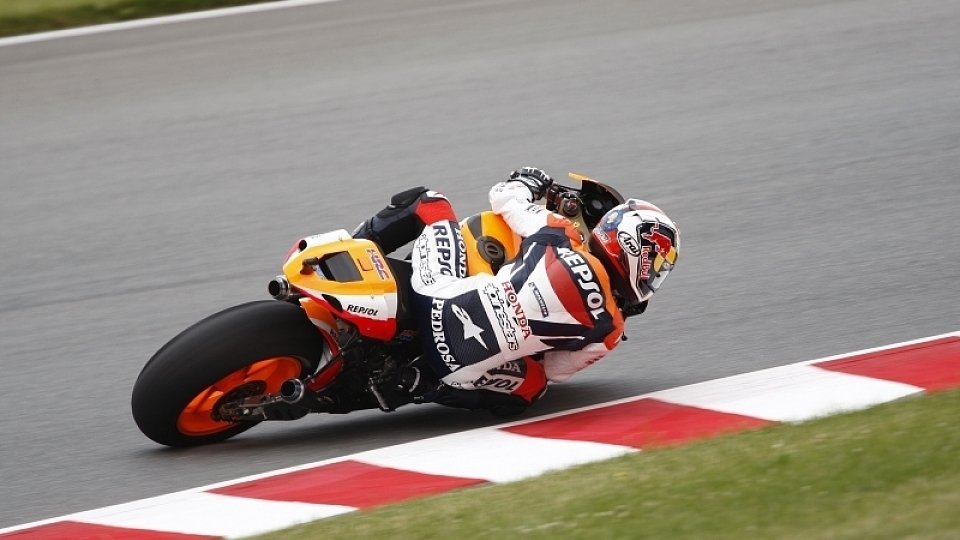 Dani Pedrosa erwischte das richtige Timing, Foto: Honda