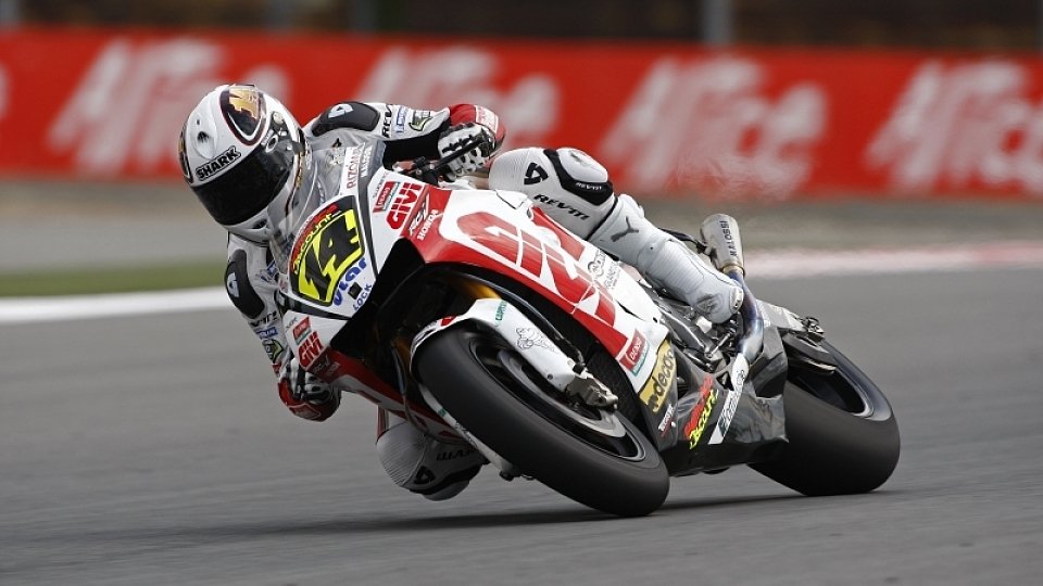 Randy de Puniet hätte nur noch freie Fahrt gebraucht, Foto: Honda