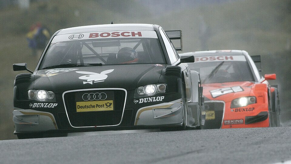 Markus Winkelhock motivierte sich auch ohne direkte Rivalen., Foto: Audi
