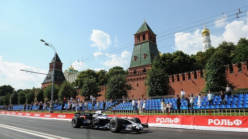 Bisher war die Formel 1 nur zur Promotionzwecken in Russland, Foto: Williams