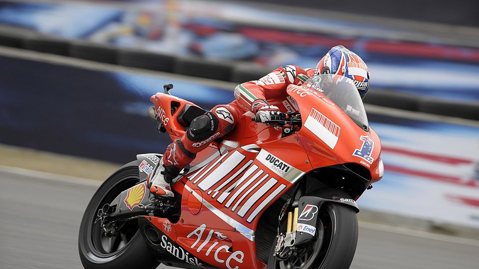 Casey Stoner ließ niemandem eine Chance, Foto: Ducati