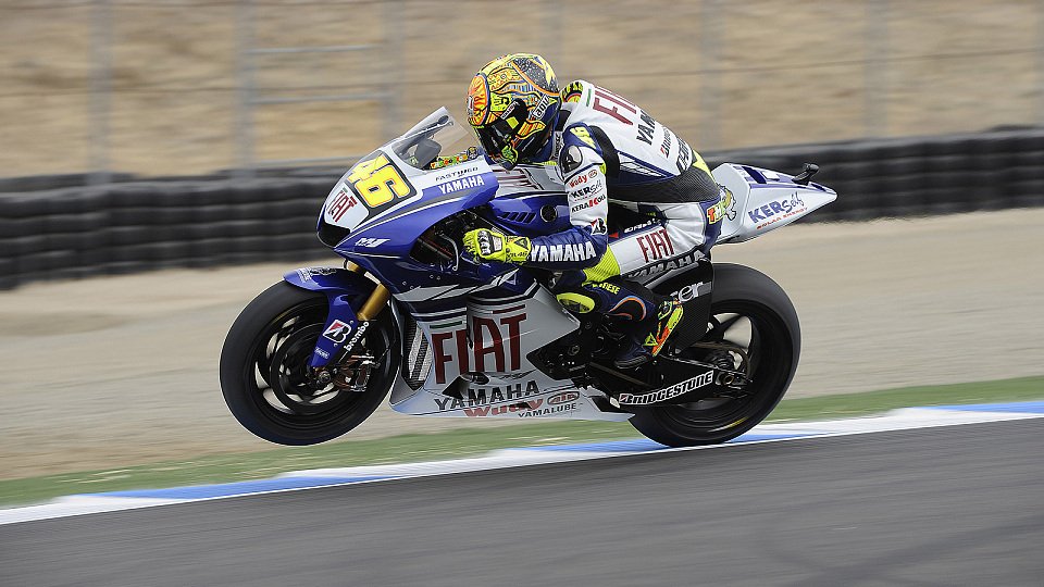 Rossi möchte seinen Fans etwas bieten., Foto: Fiat Yamaha