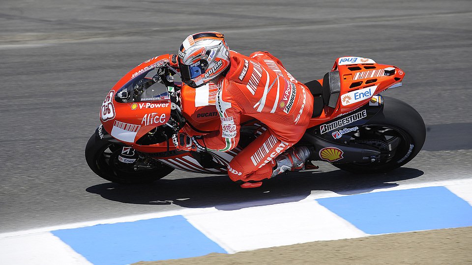 Marco Melandri ist auch noch dabei, Foto: Ducati