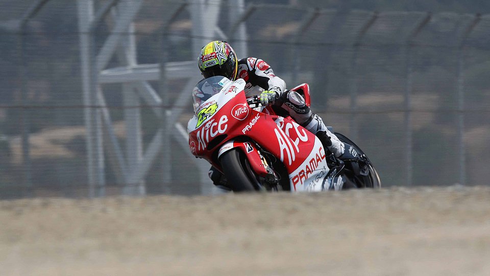 Toni Elias freut sich auf das Rennen., Foto: Alice Team