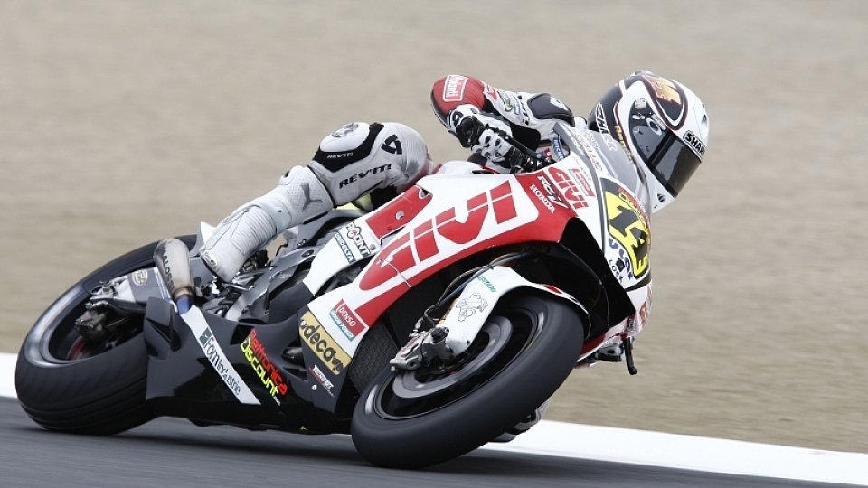 Randy de Puniet nahm Platz sechs gerne mit, Foto: Honda