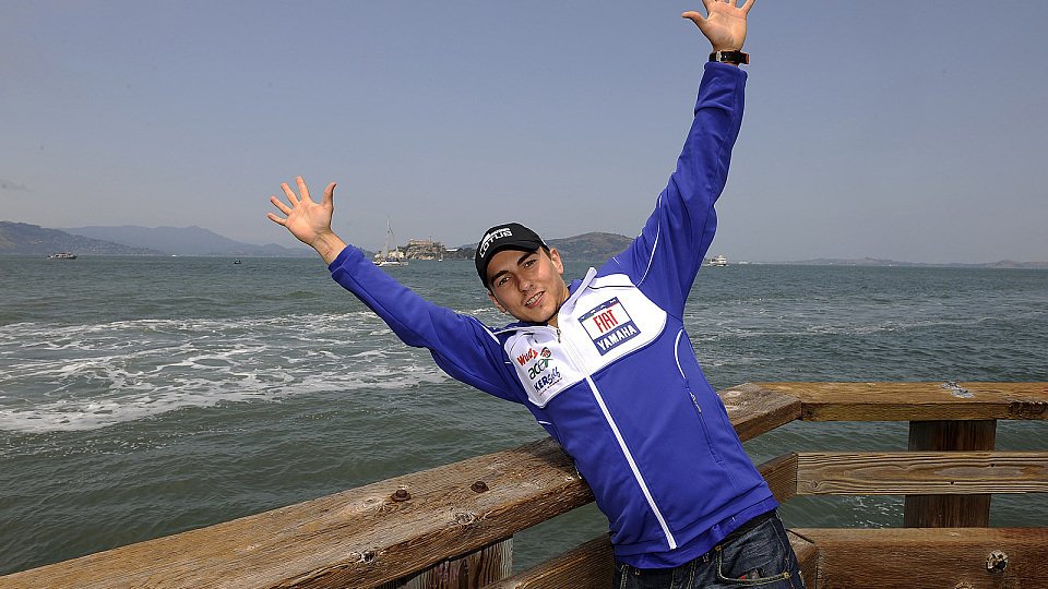 Noch will sich Jorge Lorenzo nicht über Bord werfen, Foto: Fiat Yamaha
