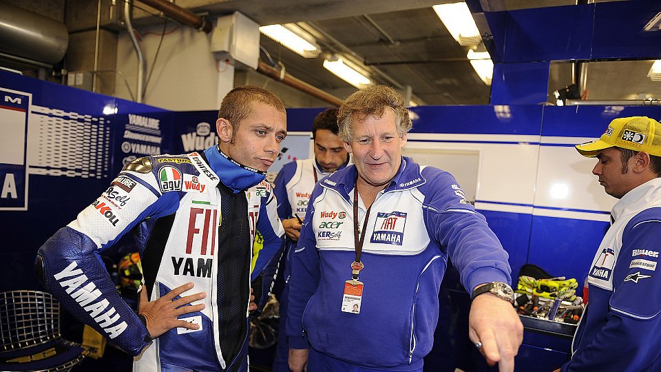 Jeremy Burgess und Valentino Rossi streben den 7. Titel an., Foto: Fiat Yamaha