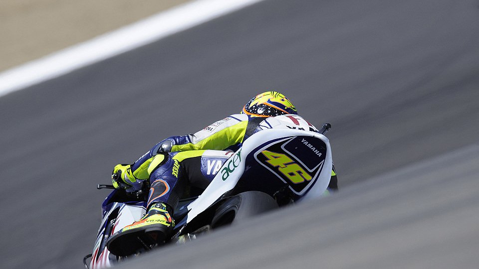 Valentino Rossi erkämpfte sich den Sieg., Foto: Fiat Yamaha