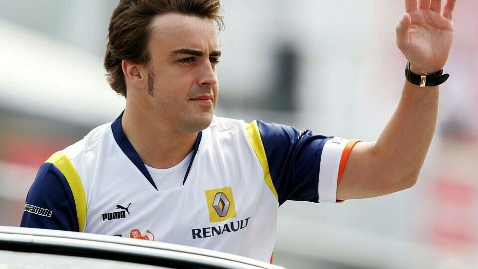 Alonso hatte keinen Grund zum Winken., Foto: Sutton