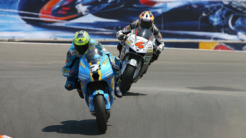 Dovizioso jagt Vermeulen: auf der Strecke und dessen Platz bei Suzuki?, Foto: Rizla Suzuki