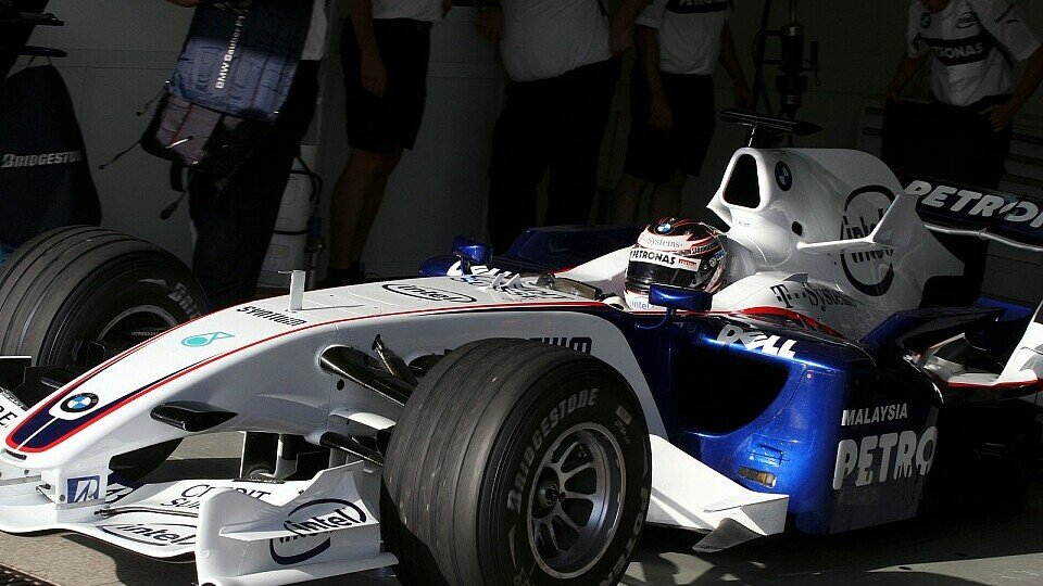 Christian Klien fuhr das KERS-Auto in Jerez., Foto: Sutton