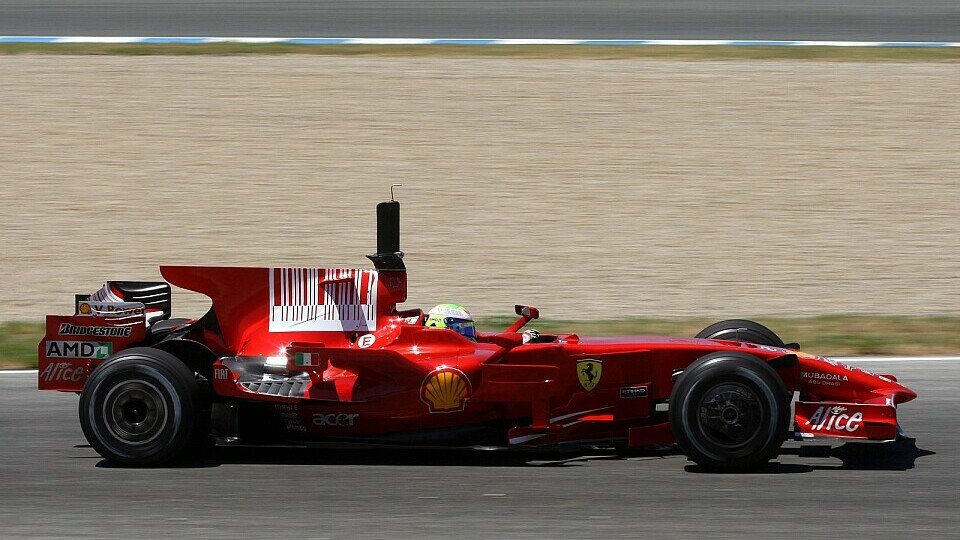 Ferrari setzt auch in Ungarn auf Rückenflossen., Foto: Sutton