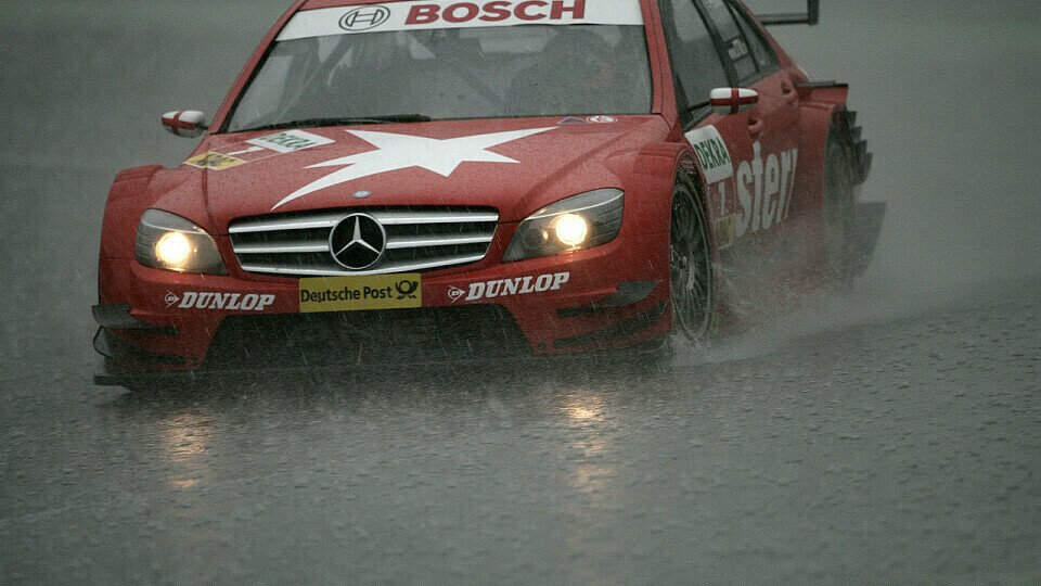 Paffett war im Regen sehr schnell unterwegs, Foto: DTM