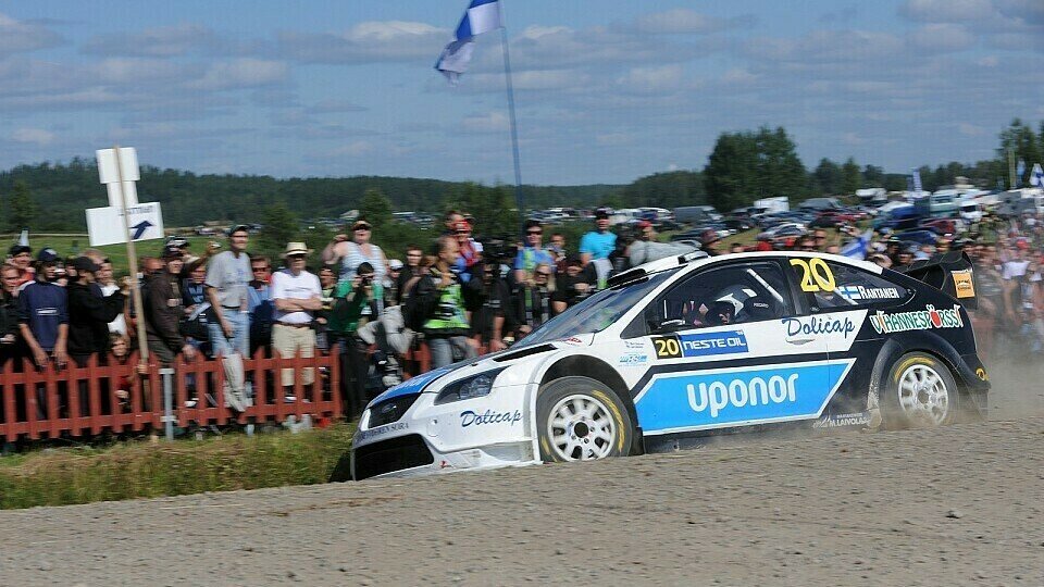 Matti Rantanen bei der Rallye Finnland im vergangenen Jahr., Foto: Hardwick/Sutton