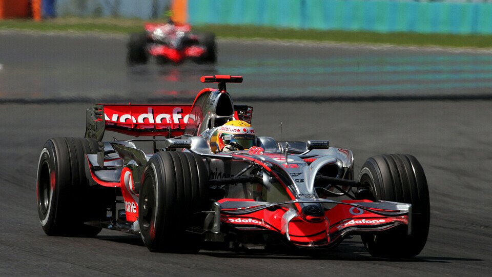 Lewis Hamilton fuhr auf Rang fünf., Foto: Sutton