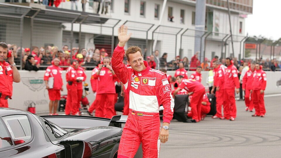 Michael Schumacher erfreute die deutschen F1-Fans., Foto: Ferrari
