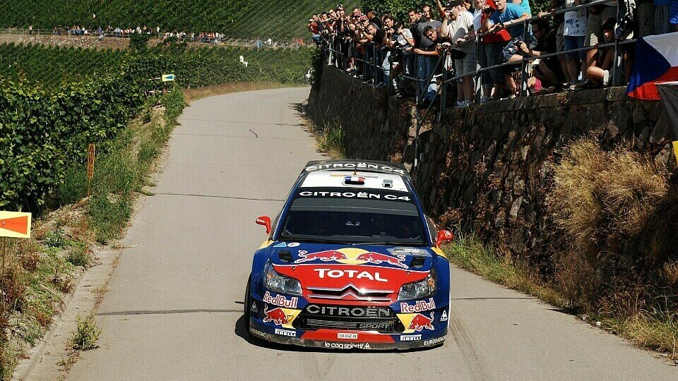 Sébastien Loeb bleibt bei der Rallye Deutschland weiter ungeschlagen., Foto: Sutton