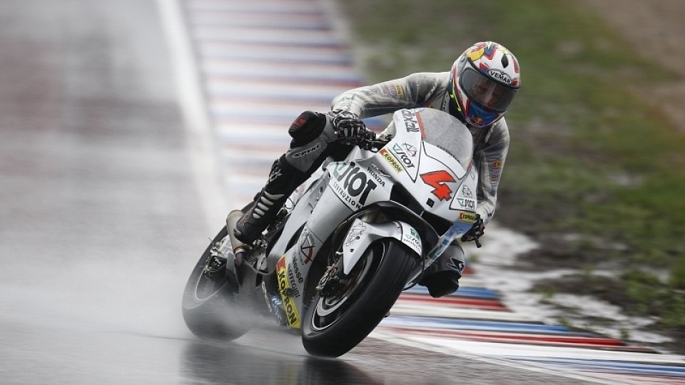 Andrea Dovizioso hatte bei den Reifen einiges riskiert, Foto: Honda Pro Images