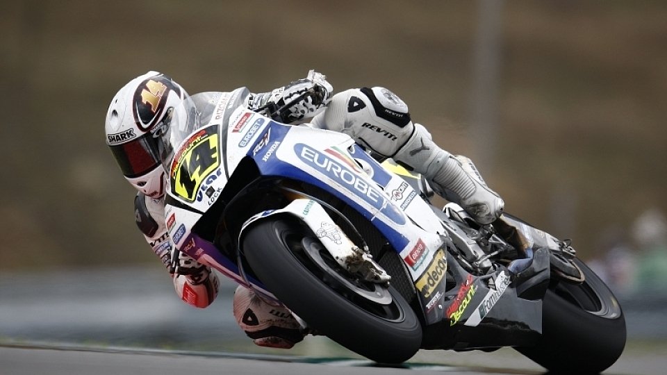 Randy de Puniet ist zufrieden., Foto: Honda Pro Images