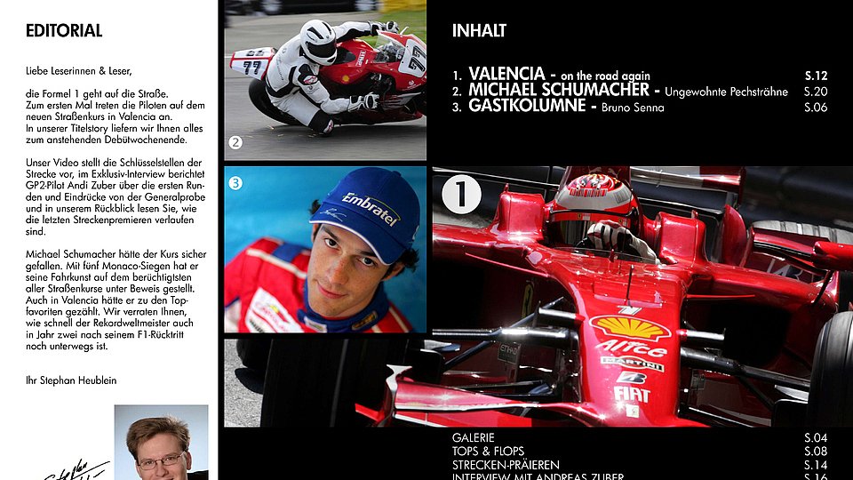 Das Motorsport-Magazin.com RACEmag steht im Zeichen von Valencia., Foto: adrivo Sportpresse