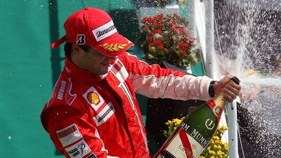Felipe Massa erlebte die schöne Ferrari-Seite, Foto: Sutton