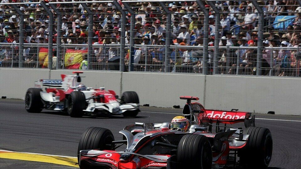 Formel 1 macht anscheinend nur Spaß, wenn man vor anderen Autos fahren kann, Foto: Sutton